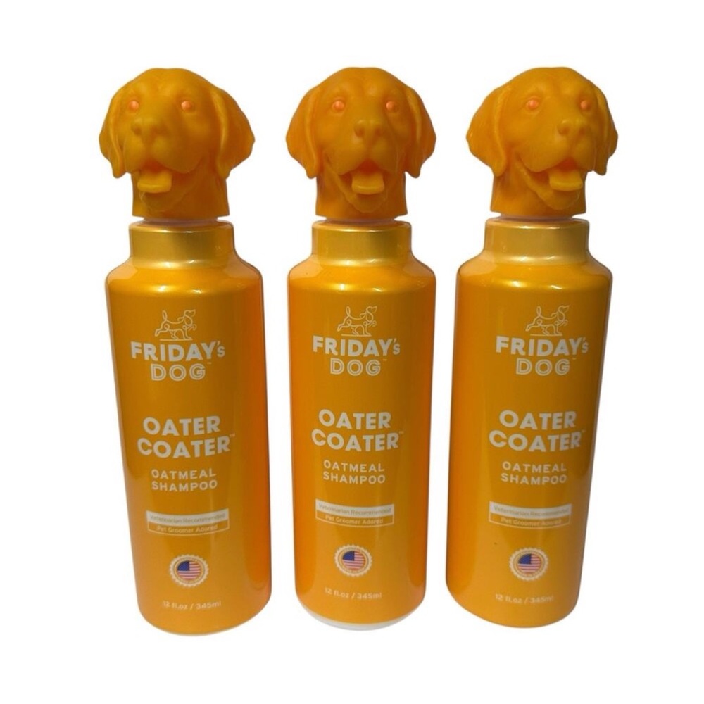 3 DOG 🐶Oater Coater Oatmeal Shampoo - Orange